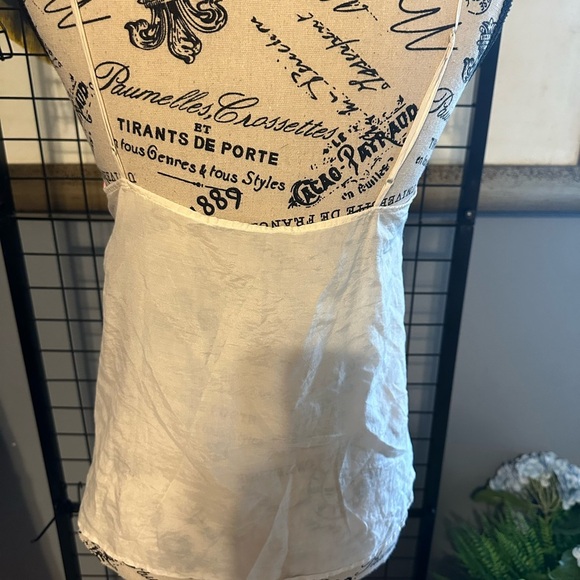 J Brand Yellow and Pink Lucy cami Striped Tank Top - Picture 4 of 7